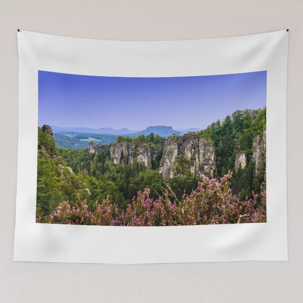 Item preview, Elbsandstein Mountain Evening designed and sold by DiFigianoPhoto.