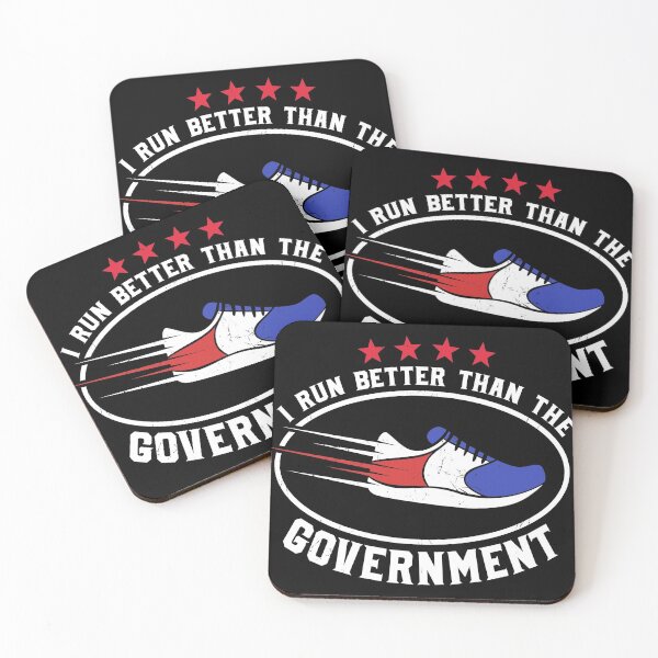 Item preview, Funny I Run Better Than The Government Gift design design designed and sold by Lisbob.
