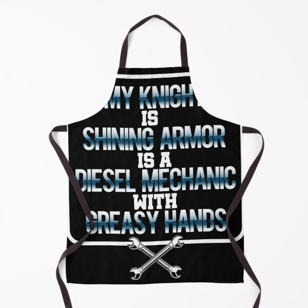 Item preview, Knight shining Diesel Mechanic with greasy Hands designed and sold by Grinover.