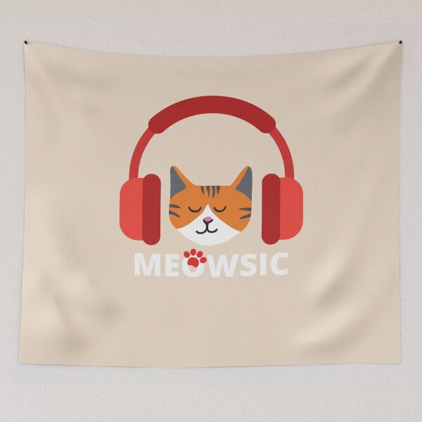 Item preview, Meowsic_Orange Tabby designed and sold by leBoosh-Designs.