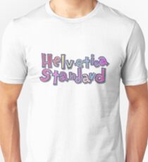 Nichijou "Helvetica Standard" Unisex T-Shirt