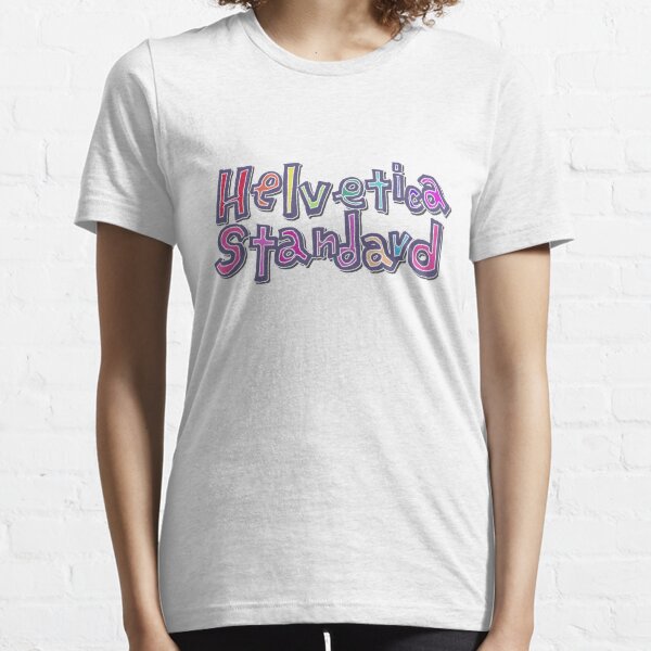 Nichijou "Helvetica Standard" Essential T-Shirt