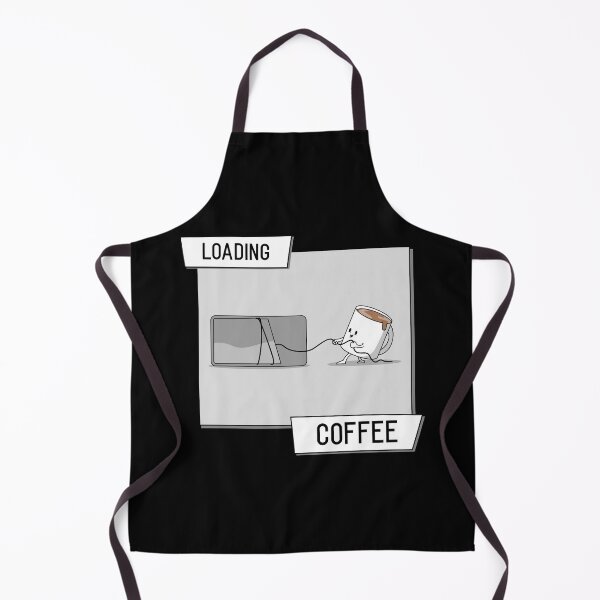 Item preview, Cute Coffee Characters Loading Coffee designed and sold by AsheDesigns.
