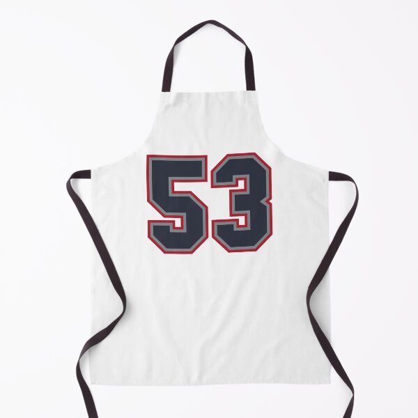 Item preview, 53 Navy Grey Red Sports Number Fifty-Three  designed and sold by HelloFromAja.