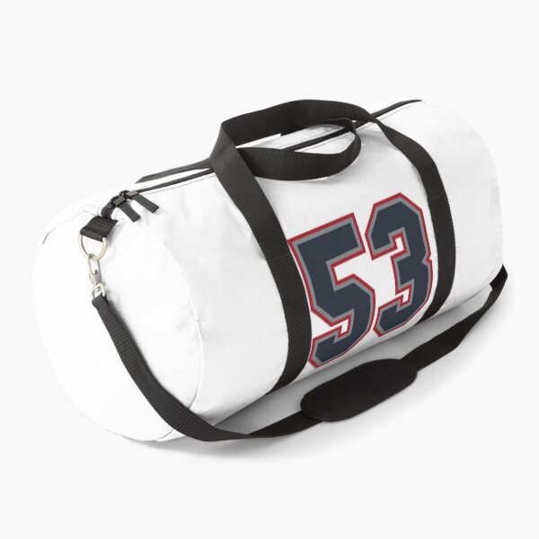 Item preview, 53 Navy Grey Red Sports Number Fifty-Three  designed and sold by HelloFromAja.