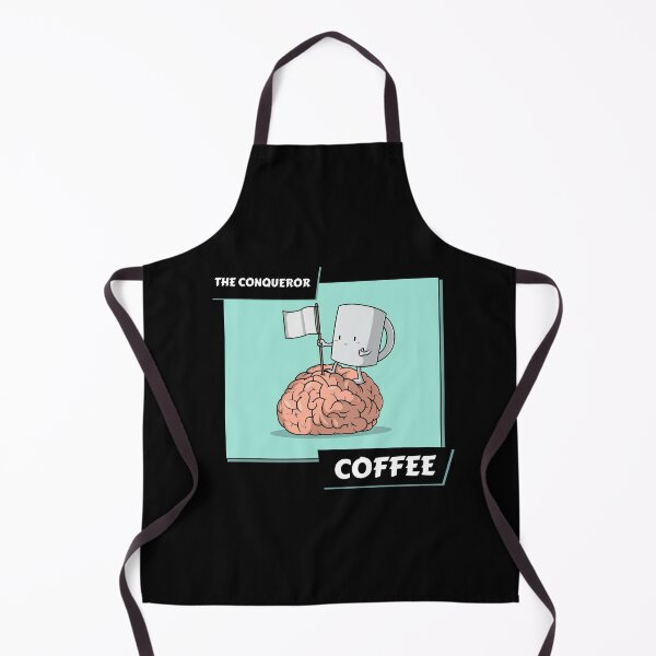 Item preview, Cute Coffee Characters The Conqueror Coffee designed and sold by AsheDesigns.
