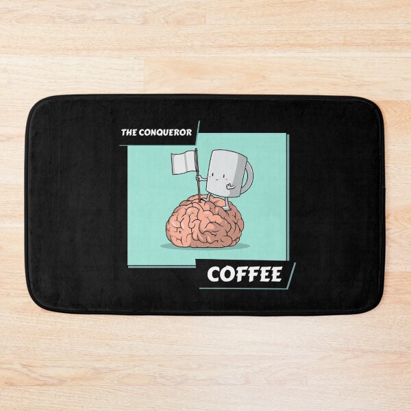 Item preview, Cute Coffee Characters The Conqueror Coffee designed and sold by AsheDesigns.