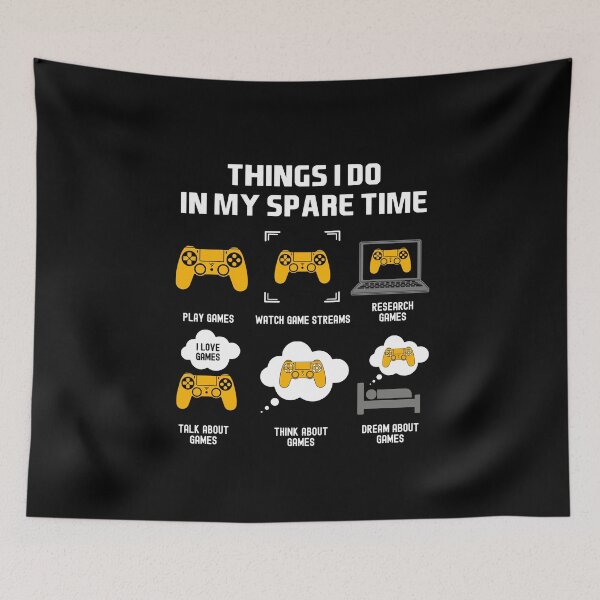 Item preview, Games Things I Do In My Spare Time designed and sold by dreamy11.