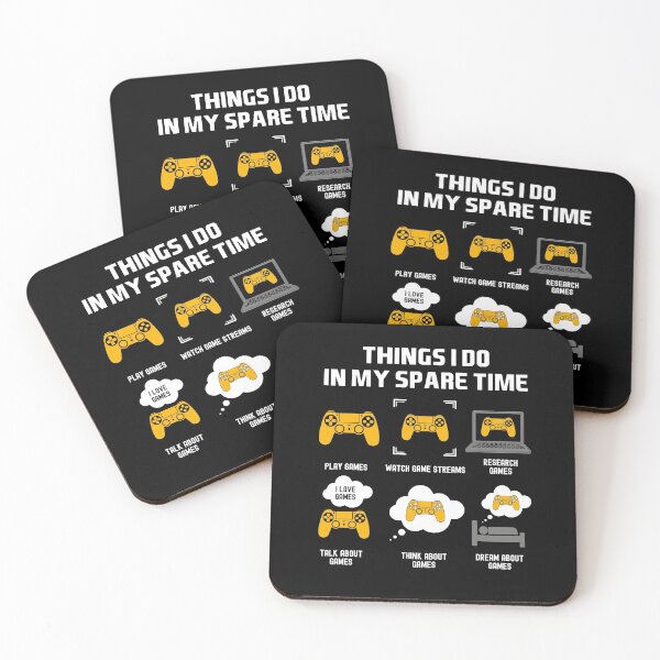 Item preview, Games Things I Do In My Spare Time designed and sold by dreamy11.