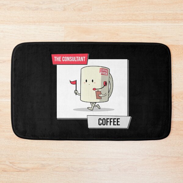 Item preview, Cute Coffee Characters The Consultant Coffee designed and sold by AsheDesigns.