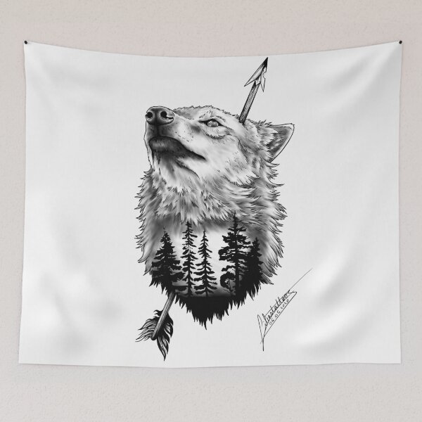 Item preview, Wolf designed and sold by Lilia-SEILLAN.