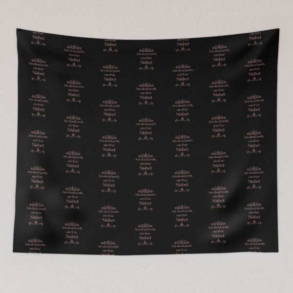Item preview, Am dead posh, am frae Nisbet | Scottish Borders designed and sold by yourscotborders.
