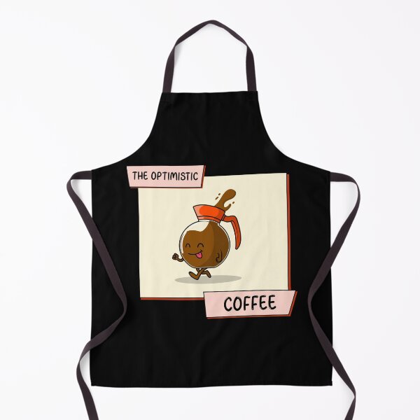 Item preview, Cute Coffee Characters The Optimistic Coffee designed and sold by AsheDesigns.