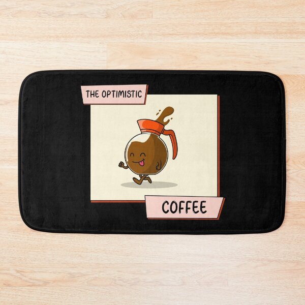 Item preview, Cute Coffee Characters The Optimistic Coffee designed and sold by AsheDesigns.