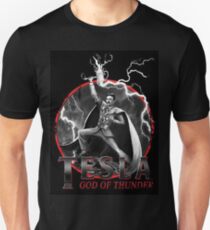 Tesla God Of Thunder Unisex T-Shirt