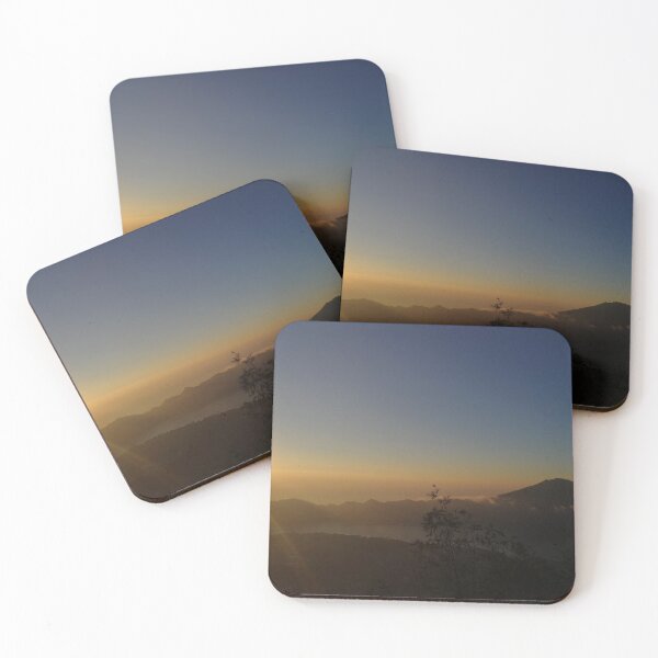 Item preview, Dawn over Mount Batur, active Volcano in Indonesia  designed and sold by Deegital18.