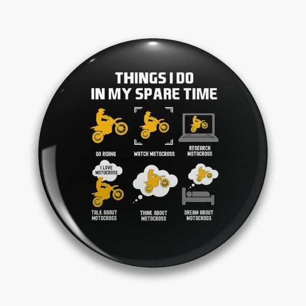 Item preview, Motocross Things I Do In My Spare Time designed and sold by dreamy11.