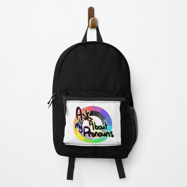 Item preview, Ask About My Pronouns! designed and sold by LEWBunnii.