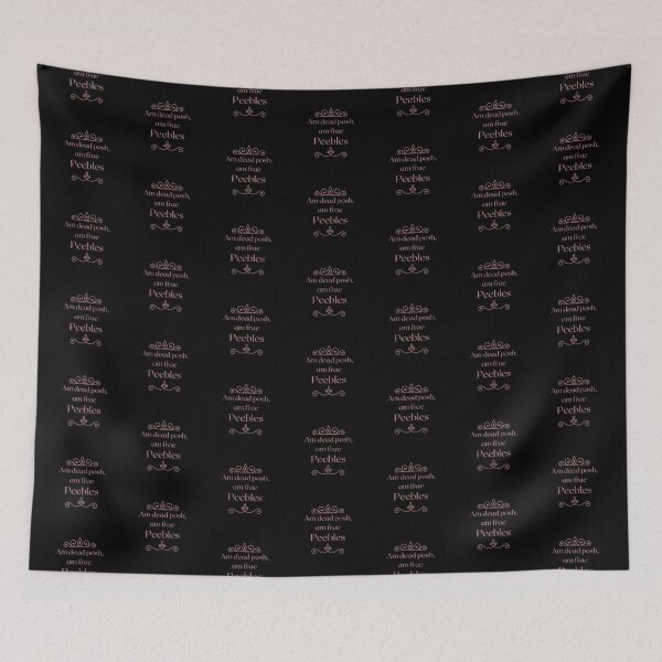Item preview, Am dead posh, am frae Peebles | Scottish Borders designed and sold by yourscotborders.