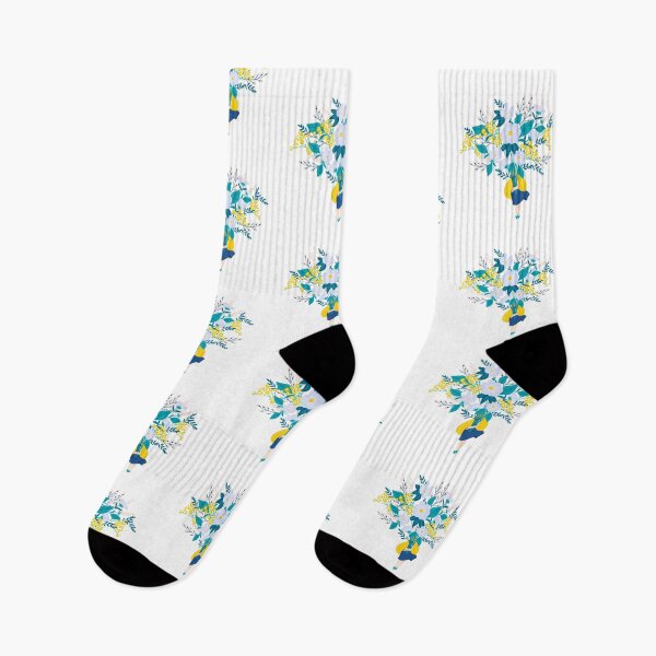 Artikelvorschau, Frühlingsblumen. Laptop-Aufkleber entworfen und verkauft von Katbydesign.