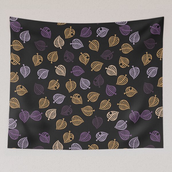 Item preview, Nook Leaf Aloha Logo - Halloween Inspired Colors Orange and Purple  designed and sold by TheMajesticGoat.