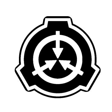 SCP Foundation logo white - Secure Contain Protect Sticker for Sale by  zachholmbergart