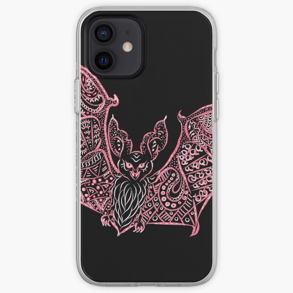 Bat Bats Batter abstract art iPhone Soft Case