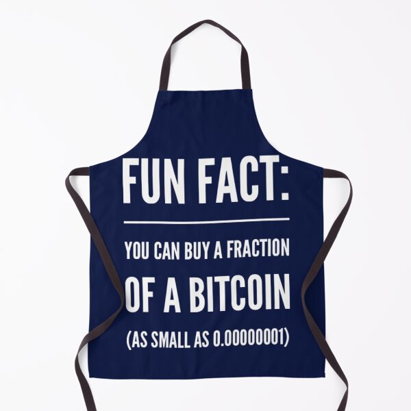 Item preview, Fun fact: You can buy a fraction of a Bitcoin designed and sold by Bouzdesigns.