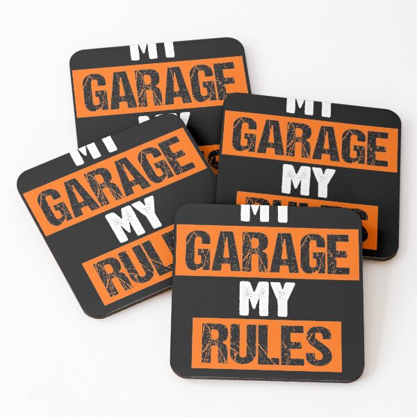Item preview, My Garage My Rules mechanic shirt designed and sold by Grinover.