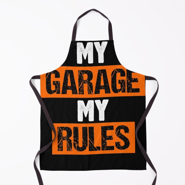 Item preview, My Garage My Rules mechanic shirt designed and sold by Grinover.