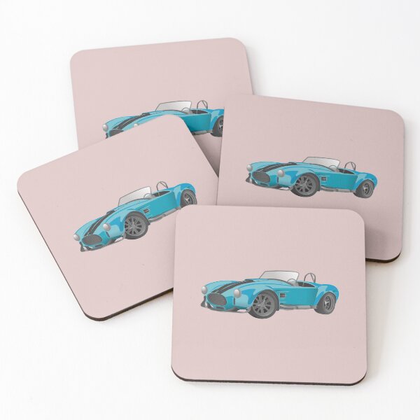 Item preview, Coral Blue AC Cobra designed and sold by Pixelquandary.