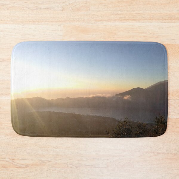Item preview, Sunrise over Mount Batur, active Volcano in Indonesia  designed and sold by Deegital18.