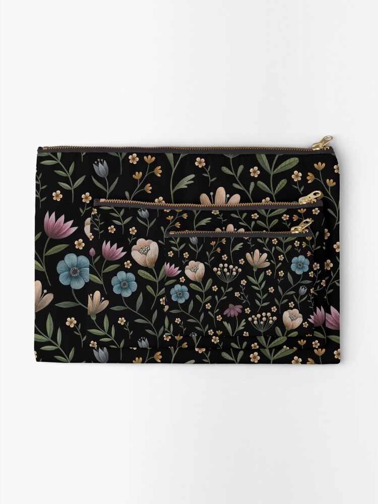 Alternate view of Secret garden Zipper Pouch