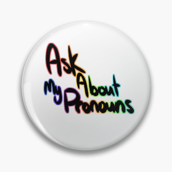 Item preview, Ask pin! designed and sold by LEWBunnii.