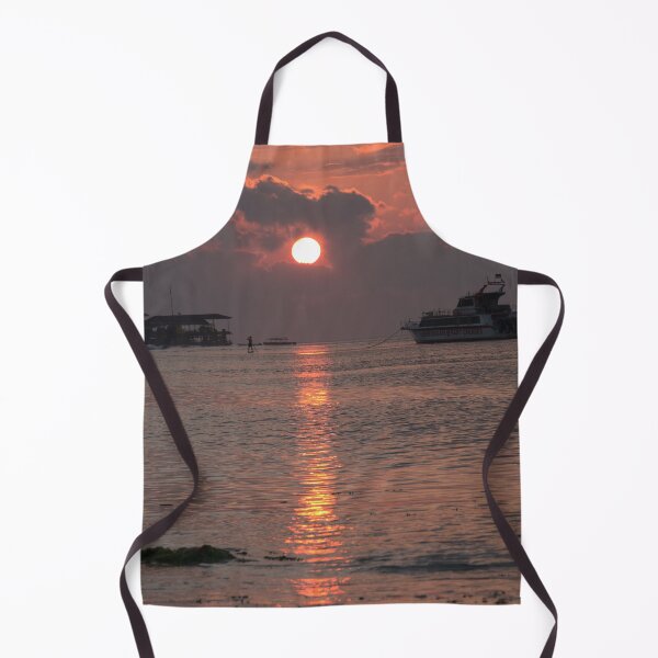 Item preview, Beautiful, magnificent Bali - Sunset on the sea with pink hues designed and sold by TeeZoneZtore.