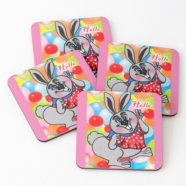 Item preview, Animal - Happy Rabbit  designed and sold by Shirley cute art .