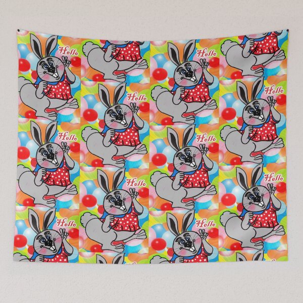Item preview, Animal - Happy Rabbit  designed and sold by Shirley cute art .
