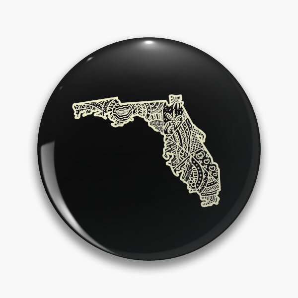 Item preview, State of Florida  Map abstract art designed and sold by tqueen.