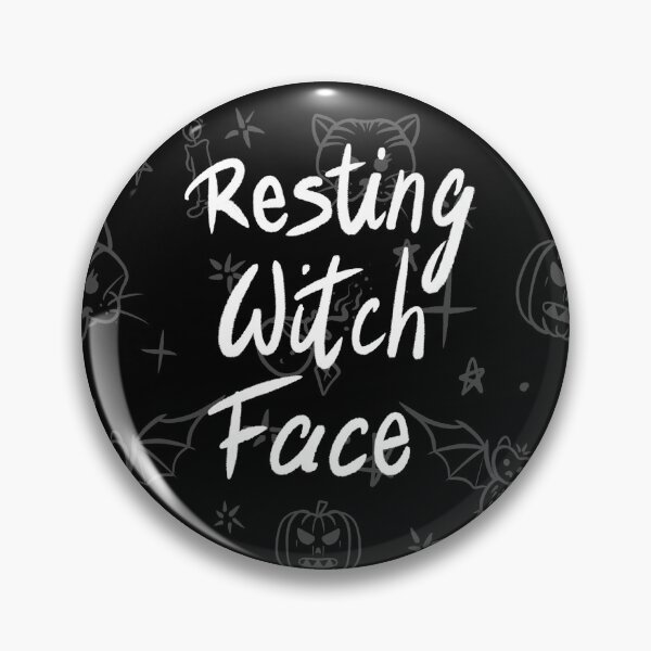 Item preview, Resting WITCH Face designed and sold by Ilona-Rij-.