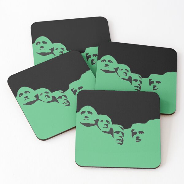 Item preview, Mount Rushmore - Minimal Green designed and sold by isstgeschichte.