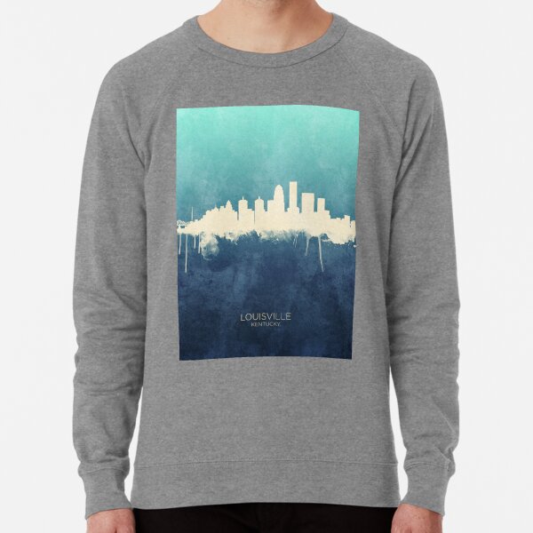 Cute Louisville Girl City Skyline For Women Sweatshirt