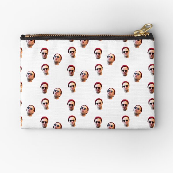 disgusted robert pattinson trio Zipper Pouch