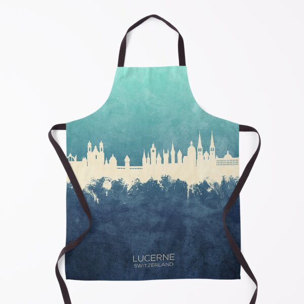 Item preview, Lucerne Switzerland Luzern Skyline designed and sold by ArtPrints.