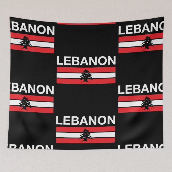 Item preview, Lebanon Beirut Lebanese Lebanese Lebanese LBN Origin Flag Flag Party Crew Gift Idea designed and sold by Mark Sukra.