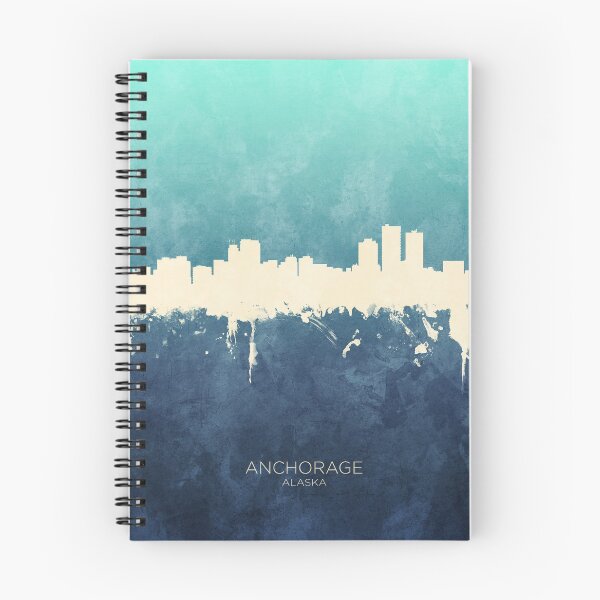 Item preview, Anchorage Alaska Skyline designed and sold by ArtPrints.
