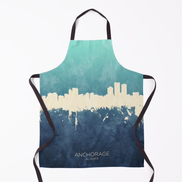 Item preview, Anchorage Alaska Skyline designed and sold by ArtPrints.