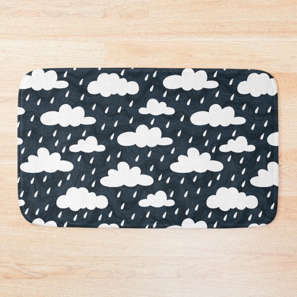 Item preview, Clouds and Rain Pattern designed and sold by space-kitten.