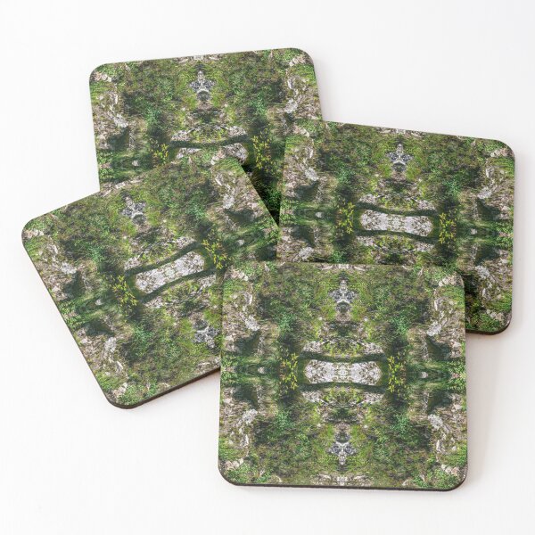 Item preview, Plant covered rock face (Pattern) designed and sold by Radibor78.