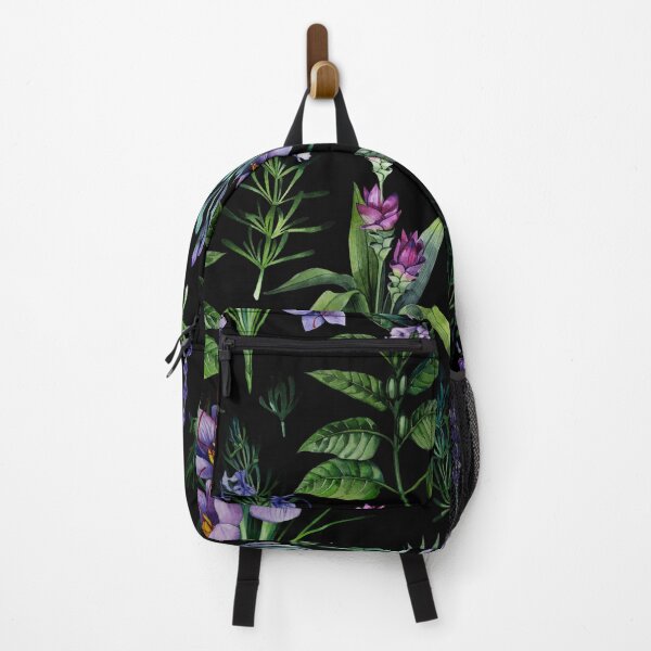 Item preview, Black Botanic Design. Watercolor Herbs designed and sold by ramonag1.