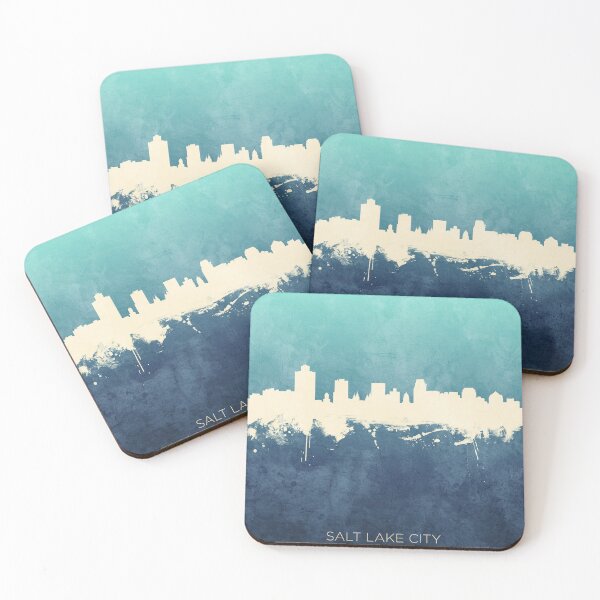 Item preview, Salt Lake City Utah Skyline designed and sold by ArtPrints.
